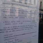 Health notice for mice in Tesco
