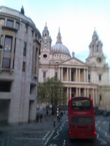 St Pauls from the bus