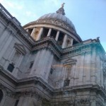 St Pauls Cathedral from the bus