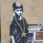 Banksy graffiti Dalston
