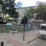 Finsbury Square after the Occupy tents moved out