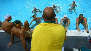 The Australian Water Polo Team: one reason not to hate the Olympics.