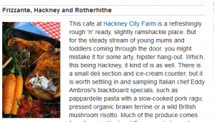 Arty, hipster crowd flocks to a trendy city farm cafe