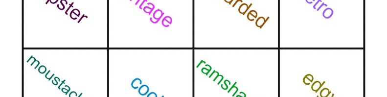 Trendy hip buzzword suggestions for people writing about East London